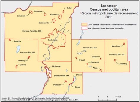 Geographical map of the 2011 Census metropolitan area of .